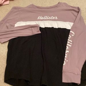 long sleeve hollister tee